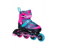 Коньки роликовые CK-SK-A310-1 Pink-Black Коньки роликовые CK-SK-A310-1 Pink-Black