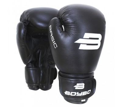 Перчатки боксёрские BoyBo Basic BBG100 черные