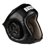 Шлем усиленный RUSCO SPORT с закрытым верхом черный