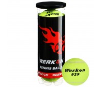 Набор мячей для большого тенниса WERKON 929 3шт Набор мячей для большого тенниса WERKON 929 3шт