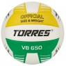 Мяч вол. TORRES VB 650 V32425 р.5