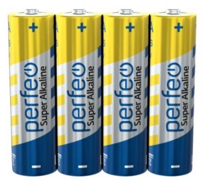 Батарейка Perfeo LR06/4SH (AA) Super Alkaline PF_3639