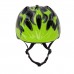 Шлем детский Flame черный/зеленый