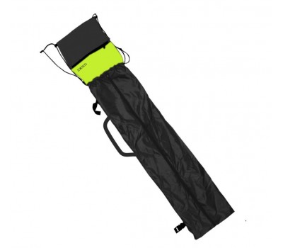 Чехол-рюкзак для беговых лыж TREK черно-салатовый 170см