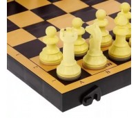 Шахматы обиходные с шахматной доской пластик