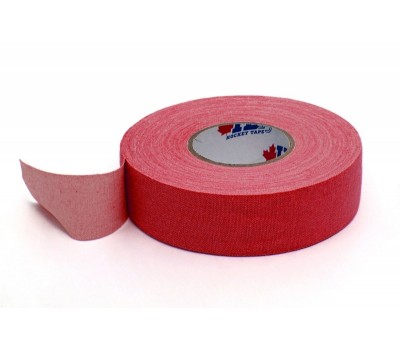 Лента хоккейная для крюка "IB Hockey Tape" 25мм х 18м красная