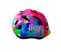 Шлем детский Happy розовый с регулировкой размера