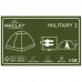 Палатка туристическая Maclay MILITARY 2