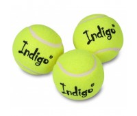 Мяч для большого тенниса INDIGO (3шт) начальный уровень