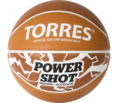 Мяч баск. "TORRES Power Shot" B32087 р.7
