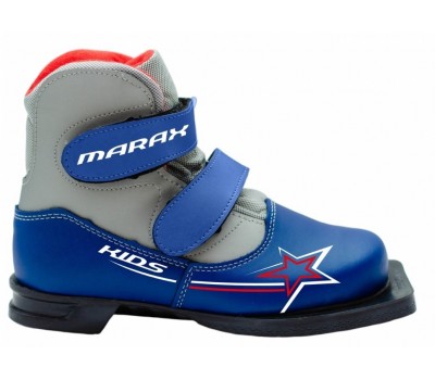 Ботинки лыжные Marax Kids на липучке 75мм