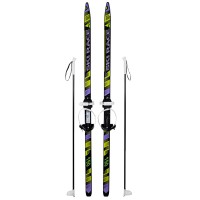 Лыжи детские Ski Race 150см/110см с палками