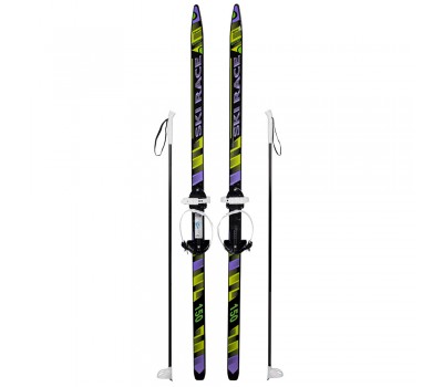 Лыжи детские Ski Race 150см/110см с палками