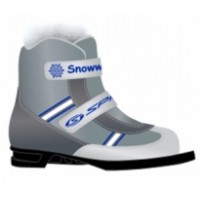 Ботинки лыжные 75 мм SPINE Kids Velcro 104